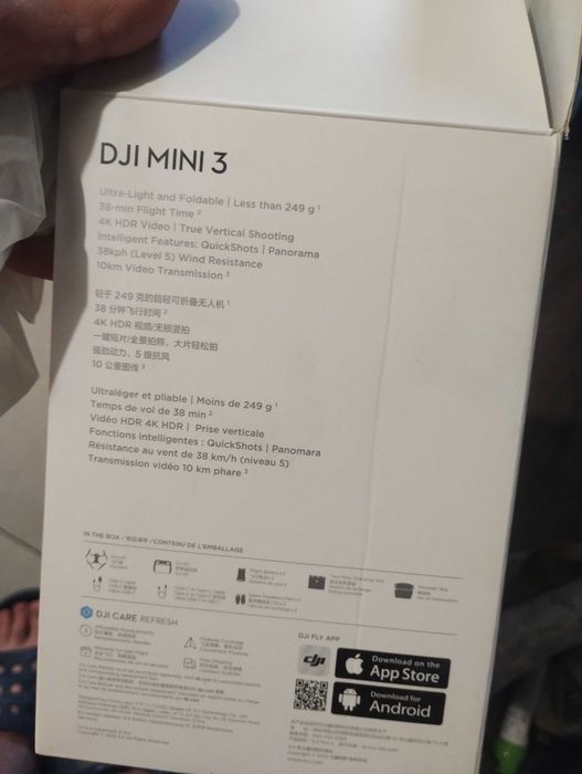 Квадрокоптер DJI Mini 3 Fly More Combo  (RC) набір
