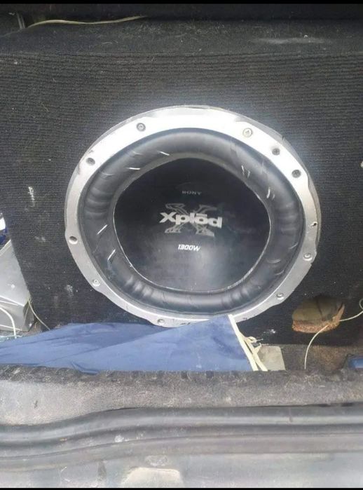 Som completo subwoofer e amplificador