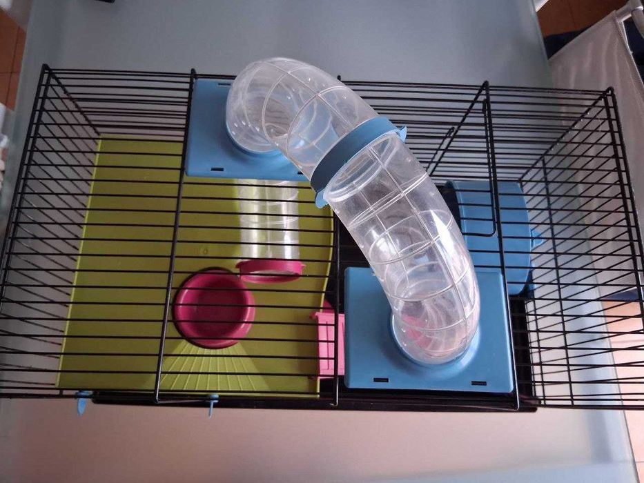 Gaiola Grande e Completa p/ Hamster