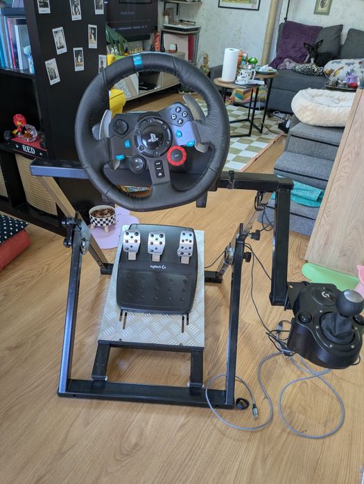 Volante g29 com suporte PS5/PS4