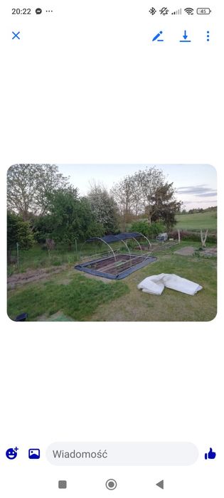 Tunel ogrodowy 4.5m x 3m