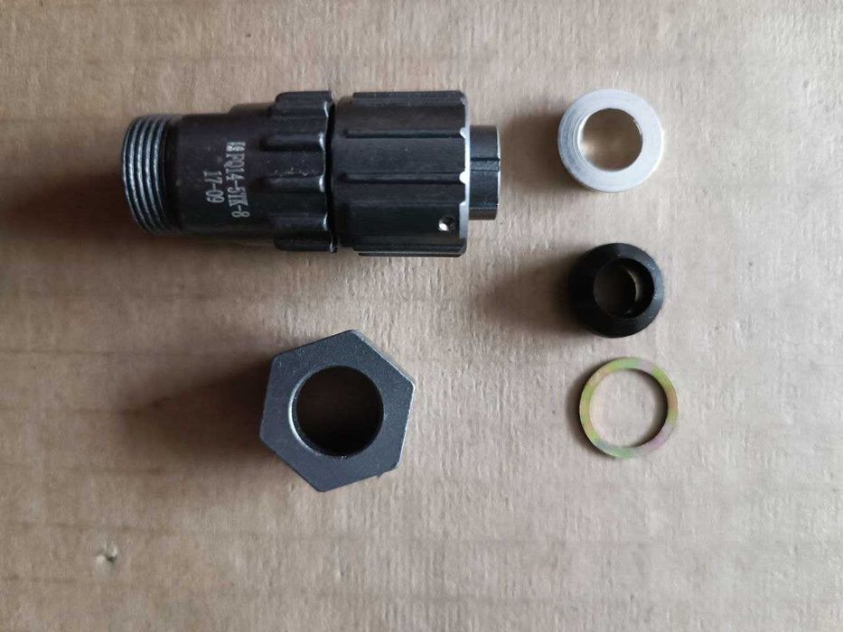 Разъем байонетный FQ14-5ZJ приб. вилка  и FQ14-5TK-8 кабельная роз.