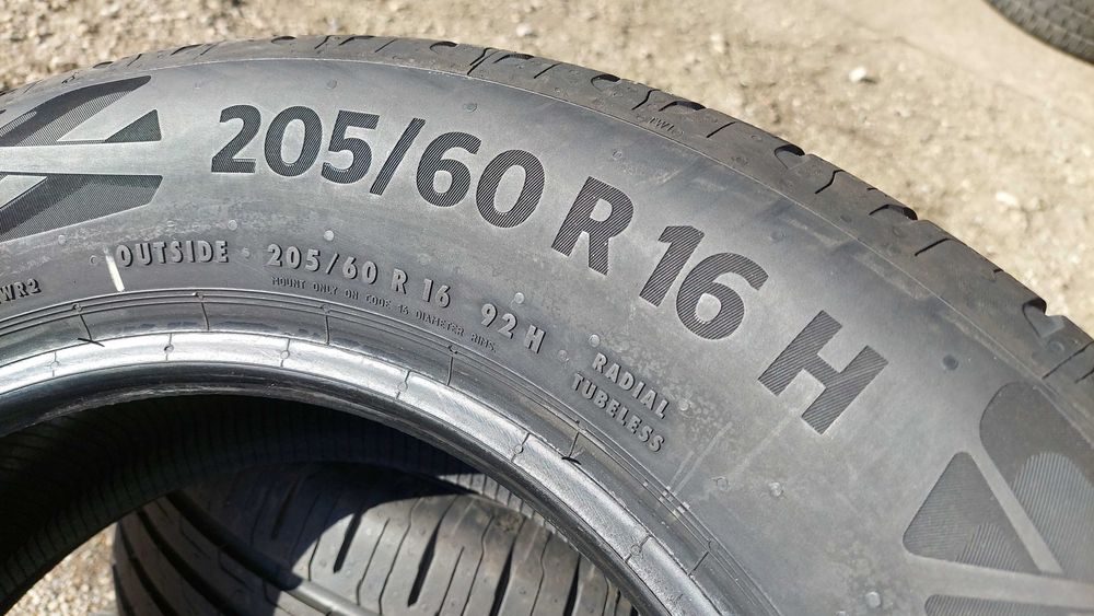 Opony letnie 4x 205/60r16 92H Continental EcoContact 6 DEMO + MONTAZ