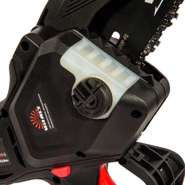 Акумуляторна пила Vitals Professional AKZ 1820ak BL/ акумулятор 4А/г з Type-c та ЗП/ Швидкість ланцюга 12 м/с/ шина 20 см/ Гарантія 5 років/