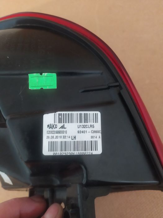 Lampa Hyundai i20 II Lift tył lewa