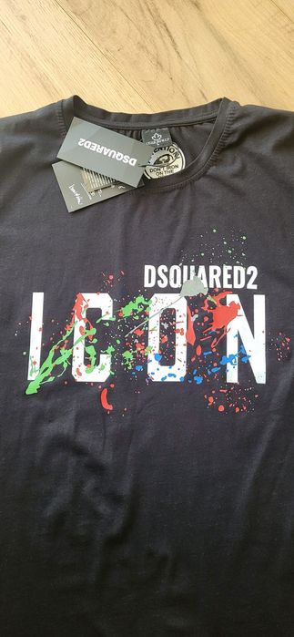 Koszulka tshirt Disquared2 bawełna nowa z metką L