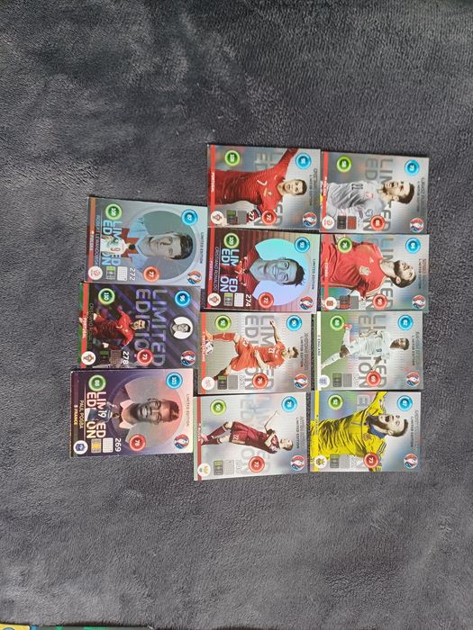 Karty piłkarskie euro 2016 Panini sprzedaż na sztuki