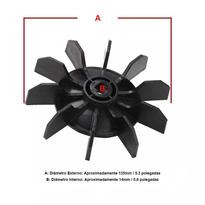 Ventilador para Compressor de Ar
