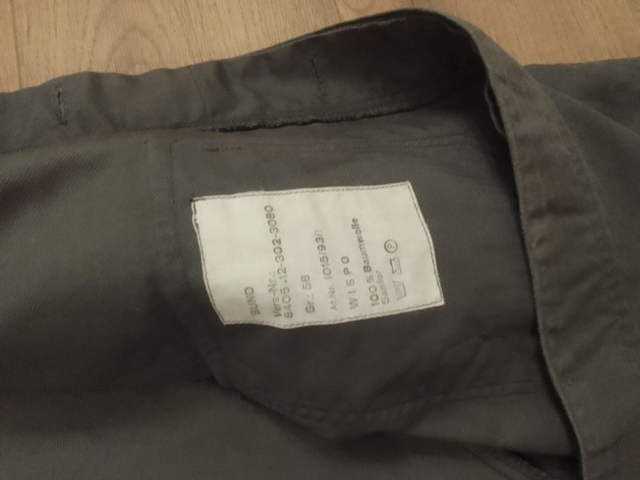 Bluza bundeswehry wczesna