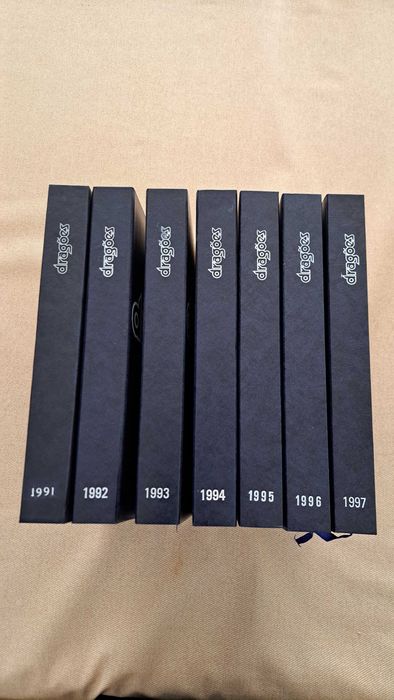 Revistas Dragões encadernadas