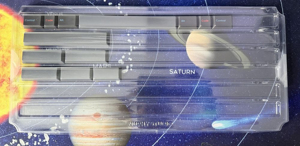 Кейкапи nuphy oblivion low profile