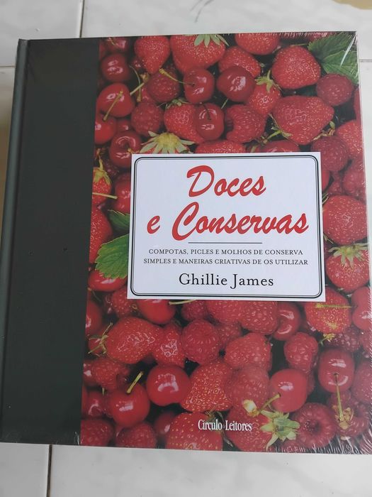 6 Livros - Literatura cozinha e lar