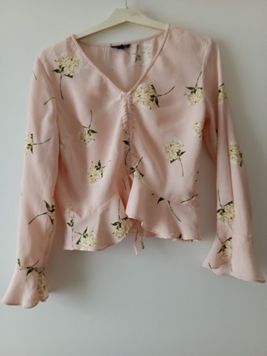 Bluzka w kwiaty TopShop M
