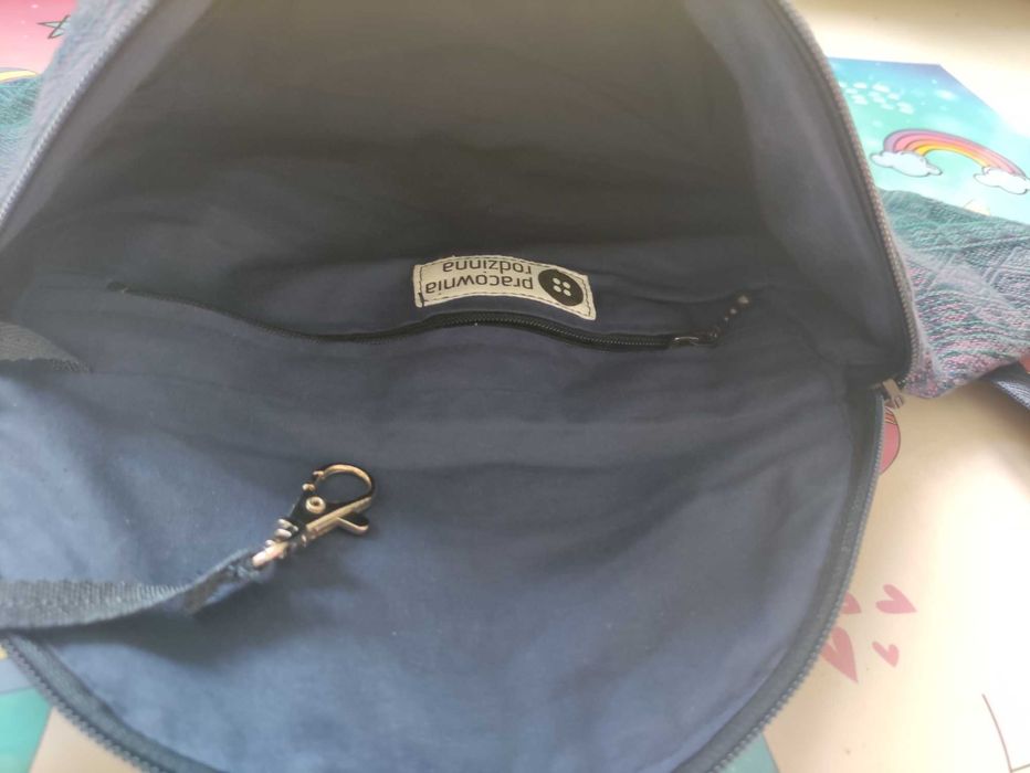 Ogromna nerka z chusty Didymos Indio pracownia rodzinna