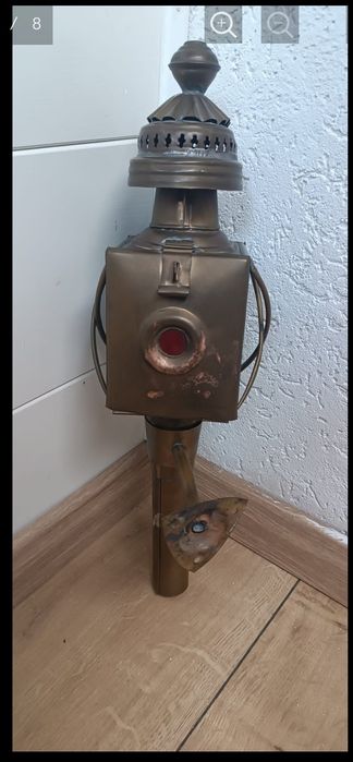 Lanterna antiga de charrete