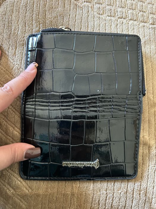 Carteira preta stradivarius