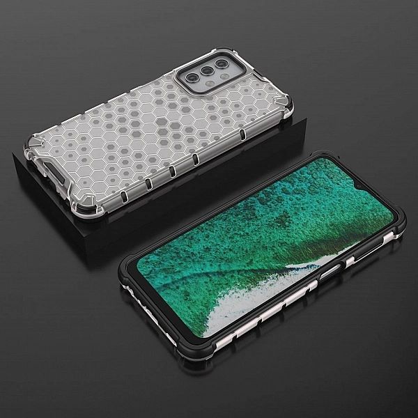Honeycomb etui pancerny pokrowiec z żelową ramką Samsung Galaxy A32/5G