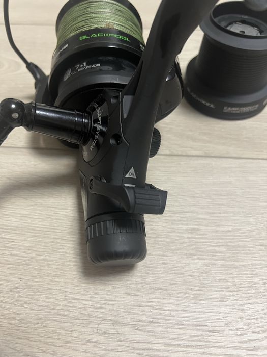 Удилище карповое Brain Apex Carp 3.90m 4.0lbs в комплекті з катушкою