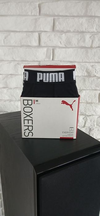 Bokserki męskie PUMA rozmiar M (3 pary) NOWE