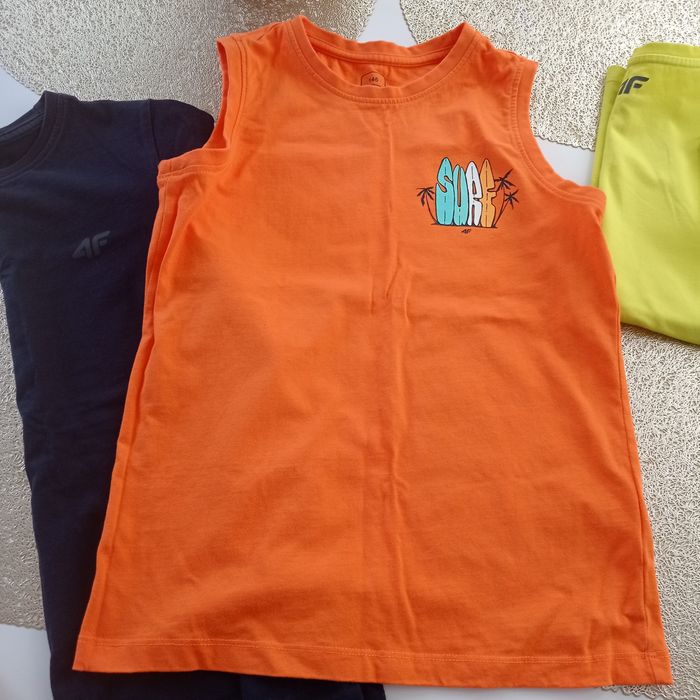 Koszulki chłopięce t-shirty 4F rozmiar 146