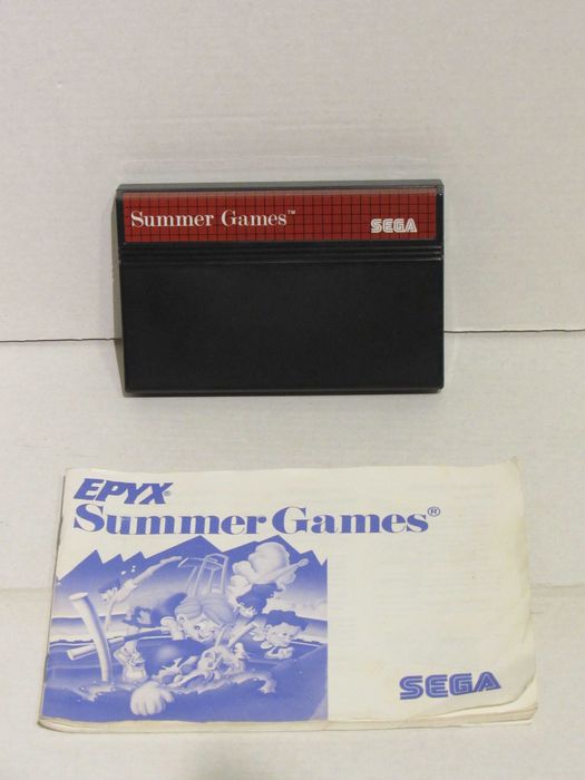 Complete Sega Master System Summer Games Game64729819302274124