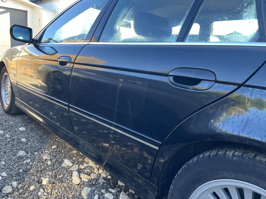 Drzwi bmw e39 touring kombi 475 black sapphire lewe tyl tylne