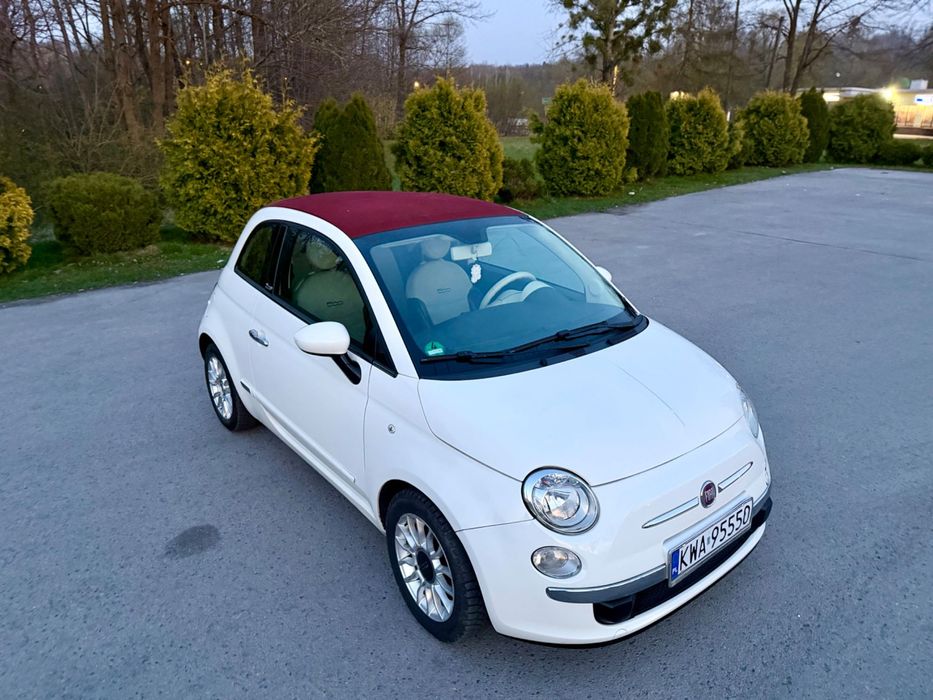 Fiat 500 cabrio 2012r