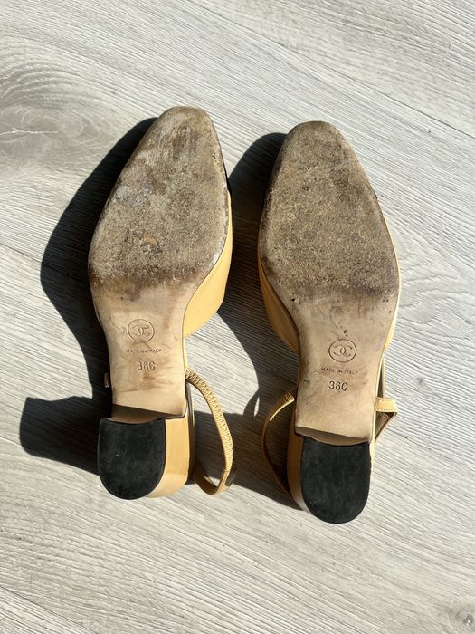 Orginalne Slinbacki (Czółenka) CHANEL- rozmiar 36