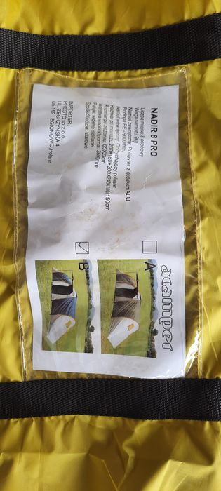 Намет Польша acamper nadir 8 місц