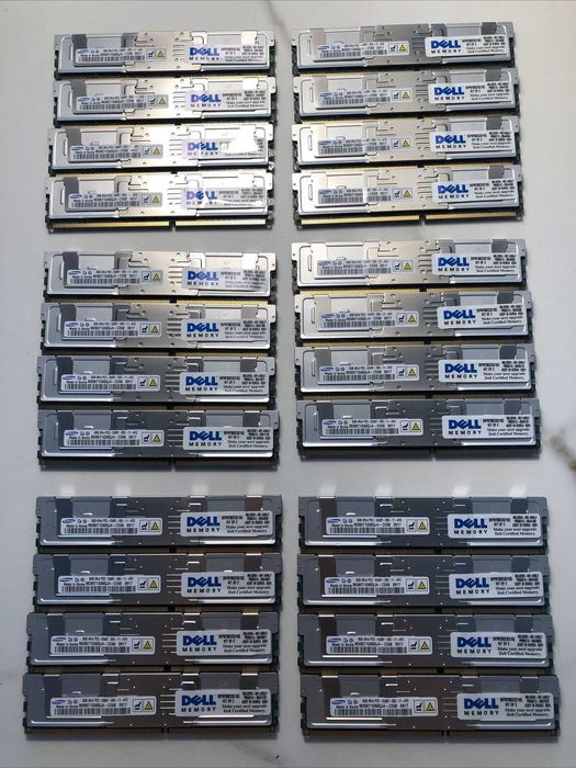 Серверная 8GB PC2-5300F ECC REG DDR2 667MHz FB DIMM