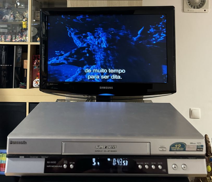 Leitor/Gravador VHS Panasonic