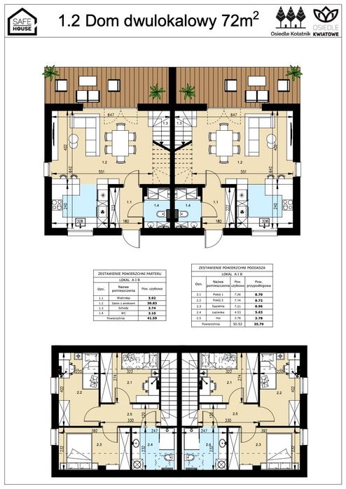 Energooszczędny dom  |działka 400 m² | niskie rachunki | 77,27m2, |