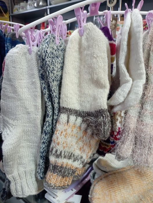 Вязанные носки новые