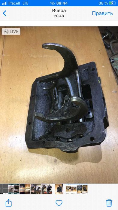 Механизм переключения передач УАЗ 469(крышка КПП)