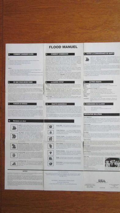 Oryginalna gra Atari ST: Flood