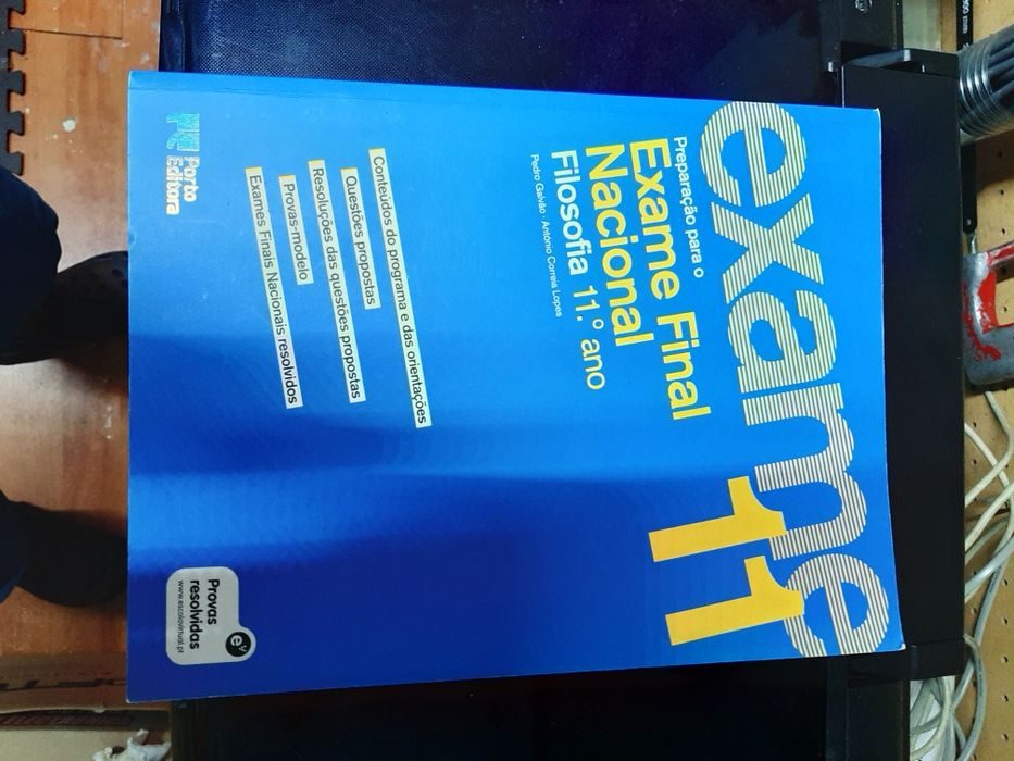 Caderno de preparação para exame de filosofia