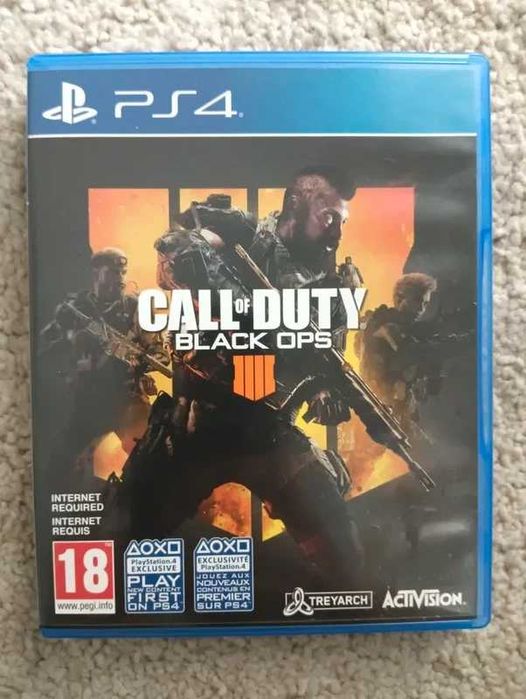 Call of Duty - Black Ops IIII - PS4	Playstation 4  Como novo!*