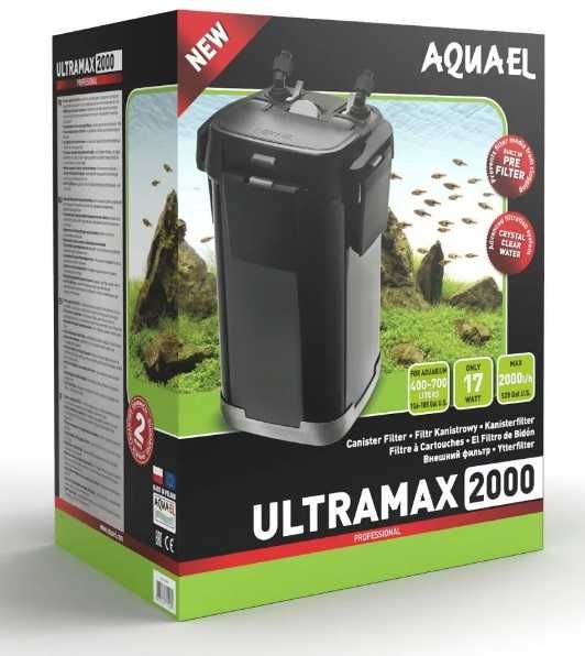 Filtr kubełkowy Aquael Ultramax 2000 - Aquaelzoo Gliwice - PROMOCJA