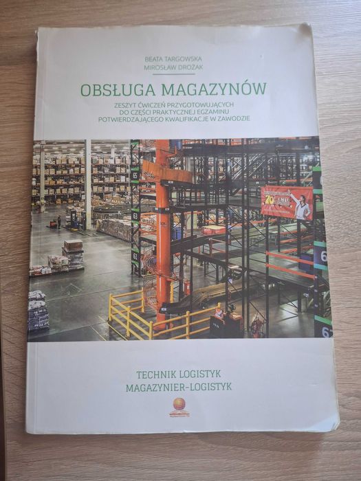 Obsługa magazynów zeszyt ćwiczeń