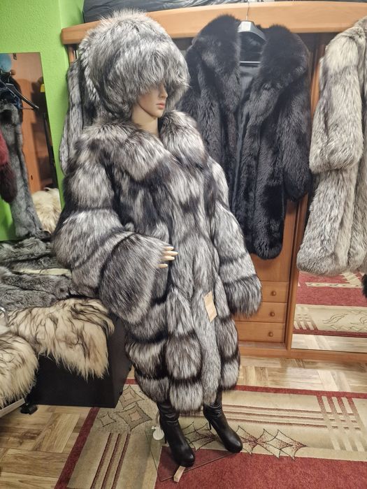 Futro z kapturem nowe !!!