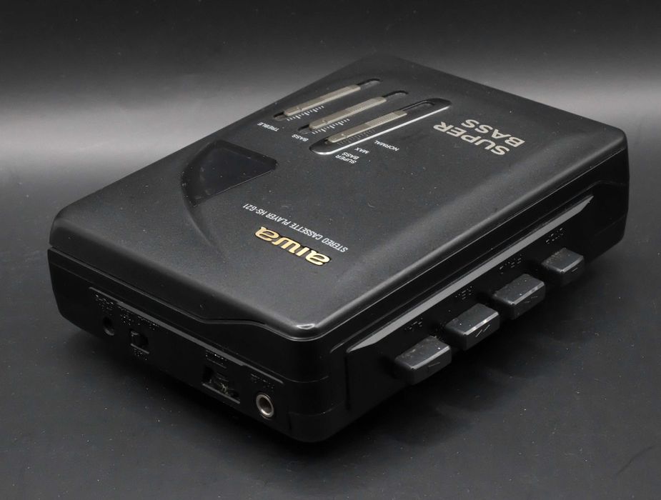 Walkman Aiwa HS-G21 Super Bass - A funcionar 100%. Tem 34 anos.