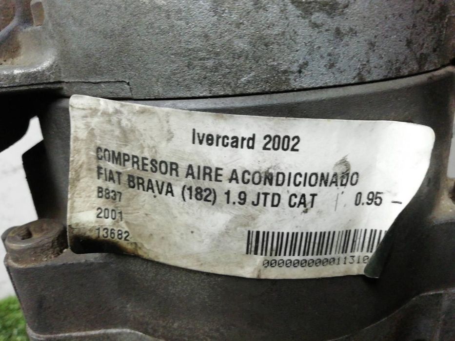 COMPRESSOR AR CONDICIONADO FIAT BRAVA 2001 -507775200