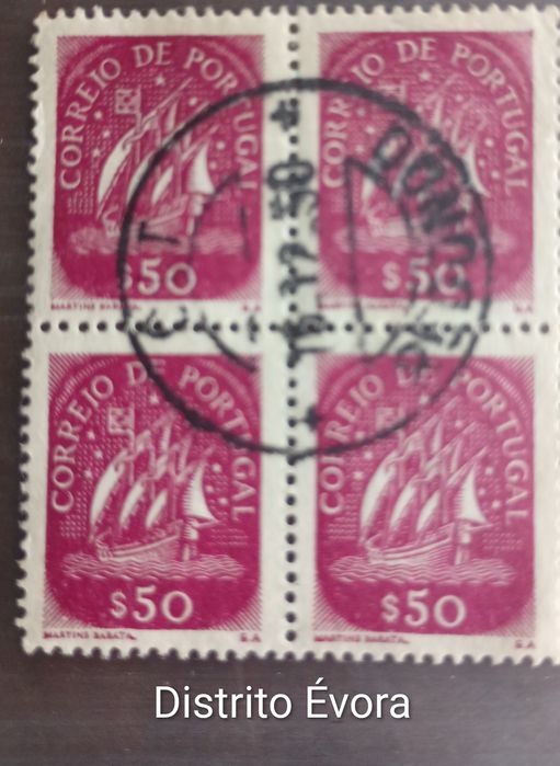 Selos Carimbados Diversos Distritos