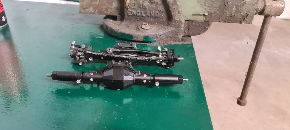 Eixos rc crawler 1/10 alumínio