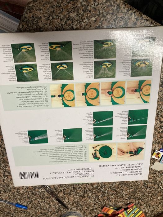 Mangueira para aspercão rega novo