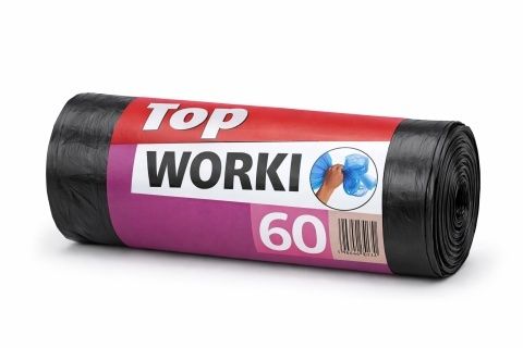 Worki Na Śmieci 60L 10szt.