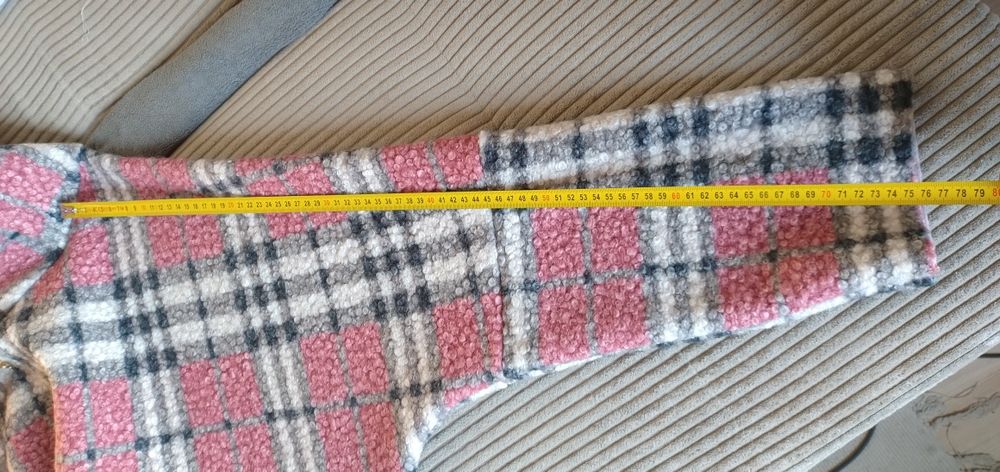 Płaszcz z bukli Oversize  rozmiar 52/54