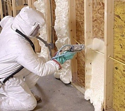 Утеплення піною ППУ, утеплення пінополіуретаном Олевськ