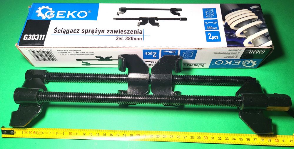 Стяжки пружин 260- 380  мм Geko G30312 Польша под 1/2 или 21 мм
