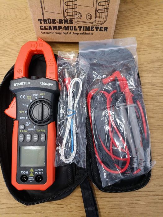 Прибор  токові кліщі AC/DC з Bluetooth